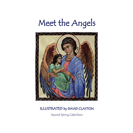 Meet the Angels from the Bible: Catechetical colouring book