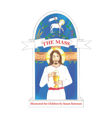 The Catholic Mass illustrated for children: catechetical colouring book