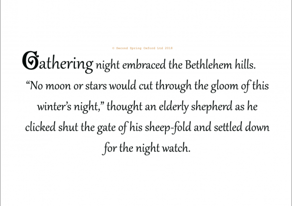 The Bethlehem Shepherds (colouring book) - Image 4