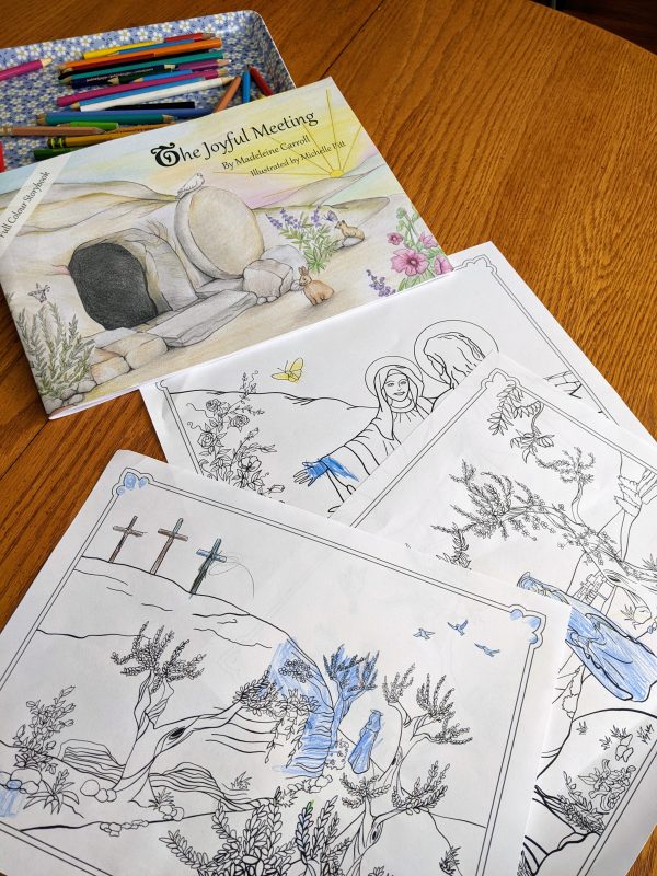 The Joyful Meeting Colouring Pages - Image 2
