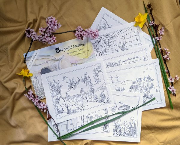 The Joyful Meeting Colouring Pages